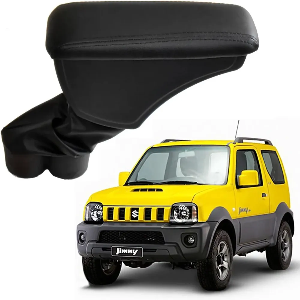 Apoio Descanso Encosto de Braço SUZUKI JIMNY - Preto  - 2013 a 2017