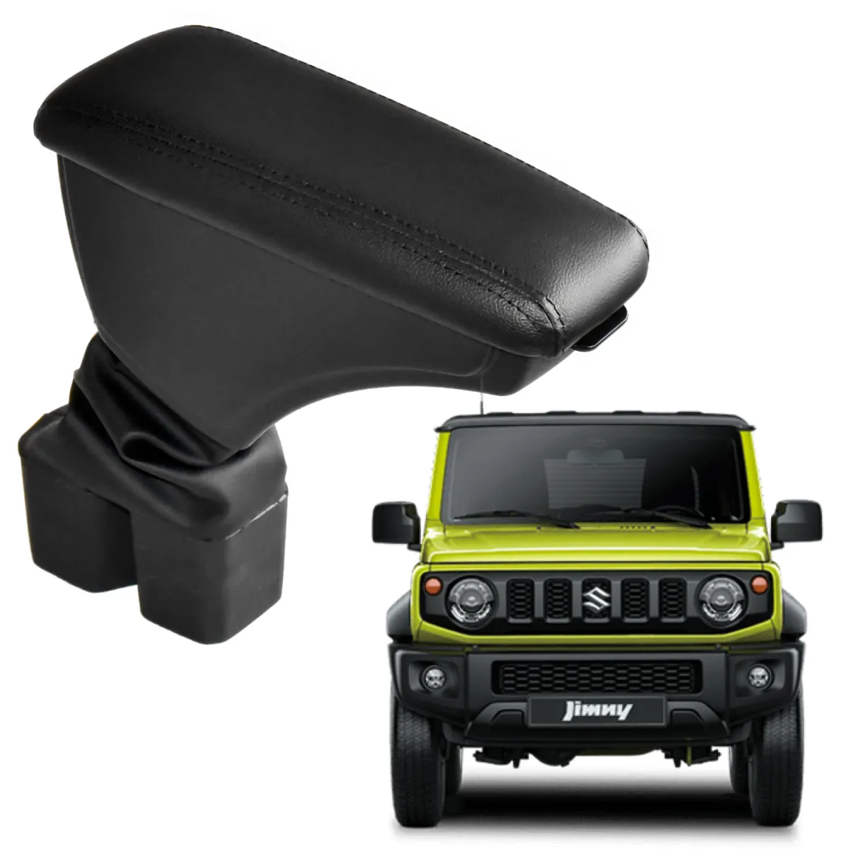 Apoio Descanso Encosto de Braço SUZUKI JIMNY SIERRA - Preto  - 2018 a 2022