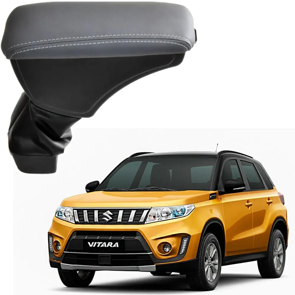 Apoio Descanso Encosto de Braço SUZUKI VITARA - Cinza - 2017 a 2019
