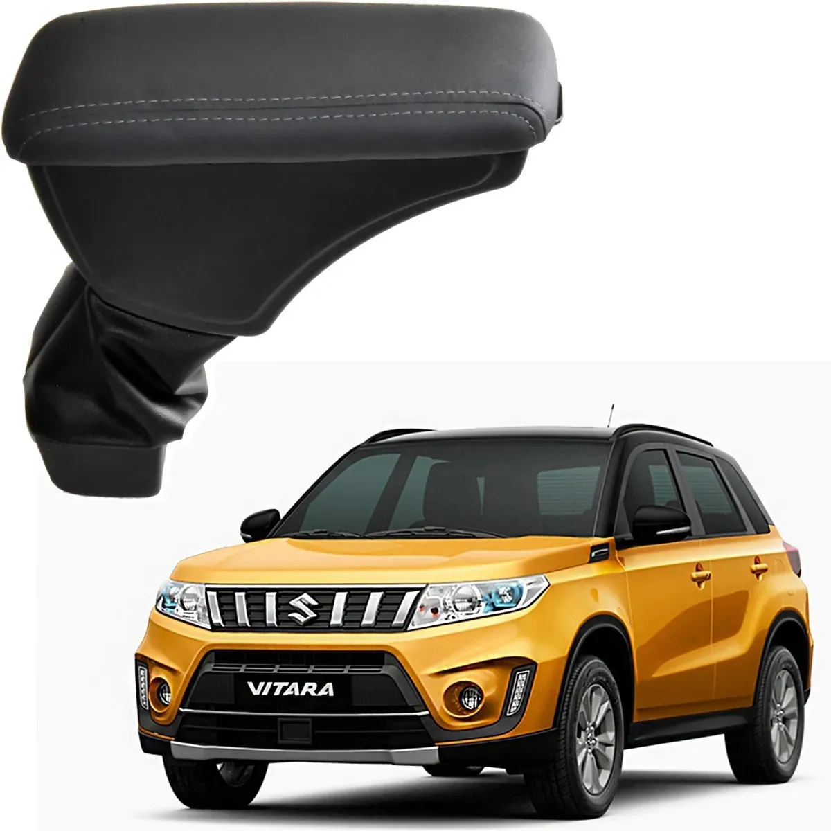 Apoio Descanso Encosto de Braço SUZUKI VITARA - Grafite - 2017 a 2019