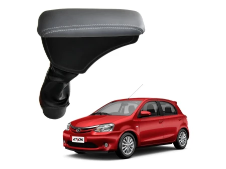 Apoio Descanso Encosto de Braço TOYOTA ETIOS - Cinza - 2012 a 2021