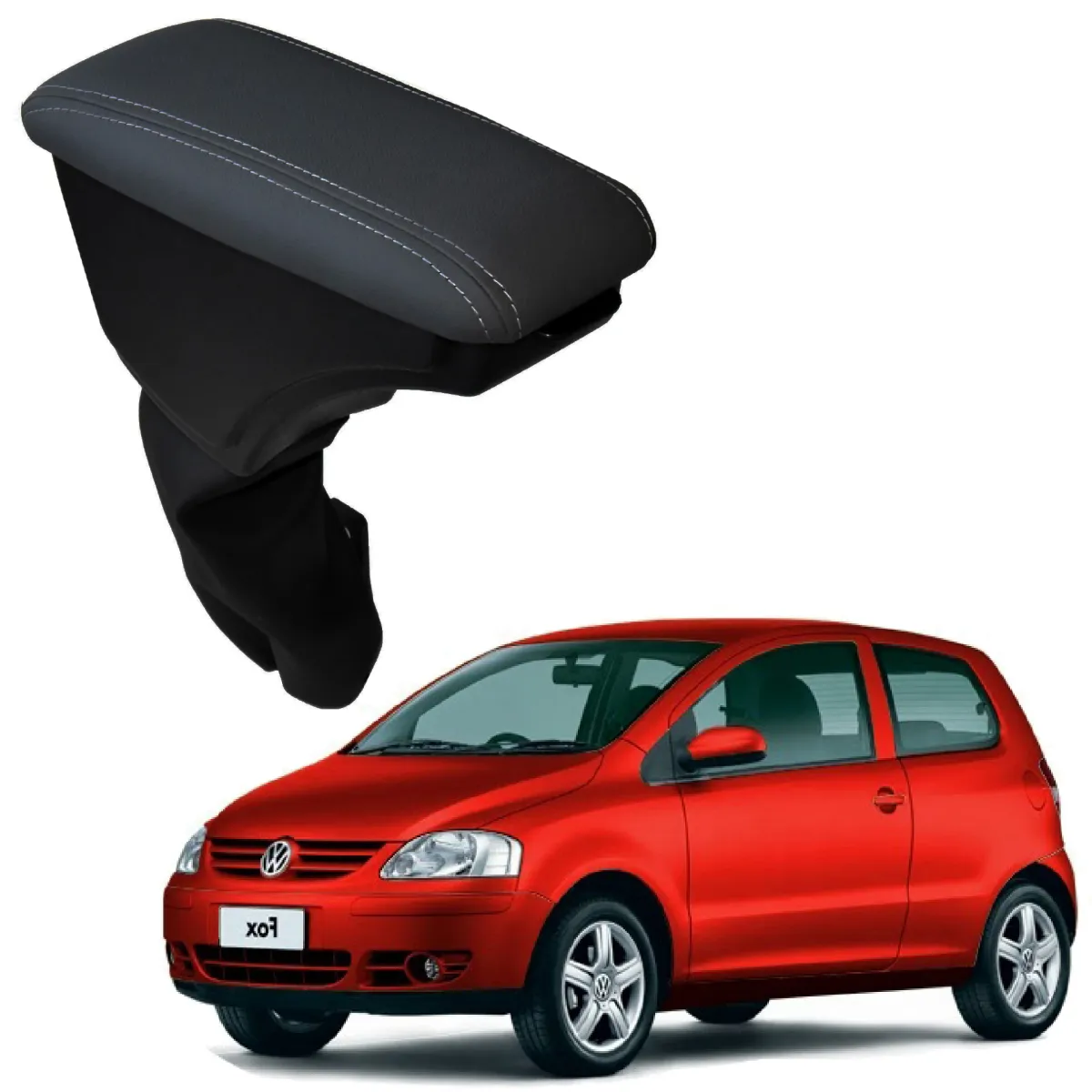 Apoio Descanso Encosto de Braço VOLKSWAGEN FOX - Grafite - 2003 a 2021