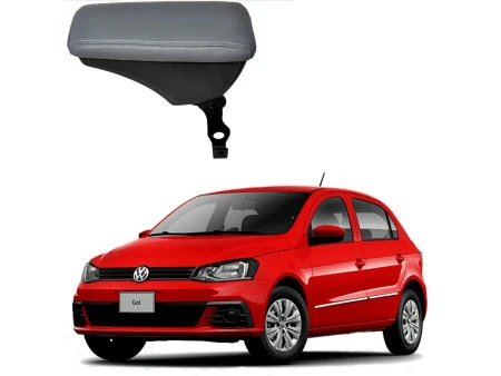 Apoio Descanso Encosto de Braço VOLKSWAGEN GOL - Cinza - 2005 a 2022