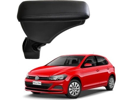 Apoio Descanso Encosto de Braço VOLKSWAGEN NOVO POLO - Preto  - 2018 a 2025