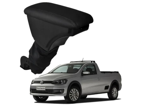 Apoio Descanso Encosto de Braço VOLKSWAGEN SAVEIRO - Preto  - 2008 a 2022