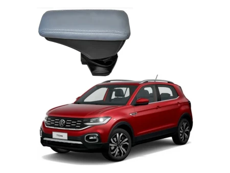 Apoio Descanso Encosto de Braço VOLKSWAGEN TCROSS - Cinza - 2019 a 2025