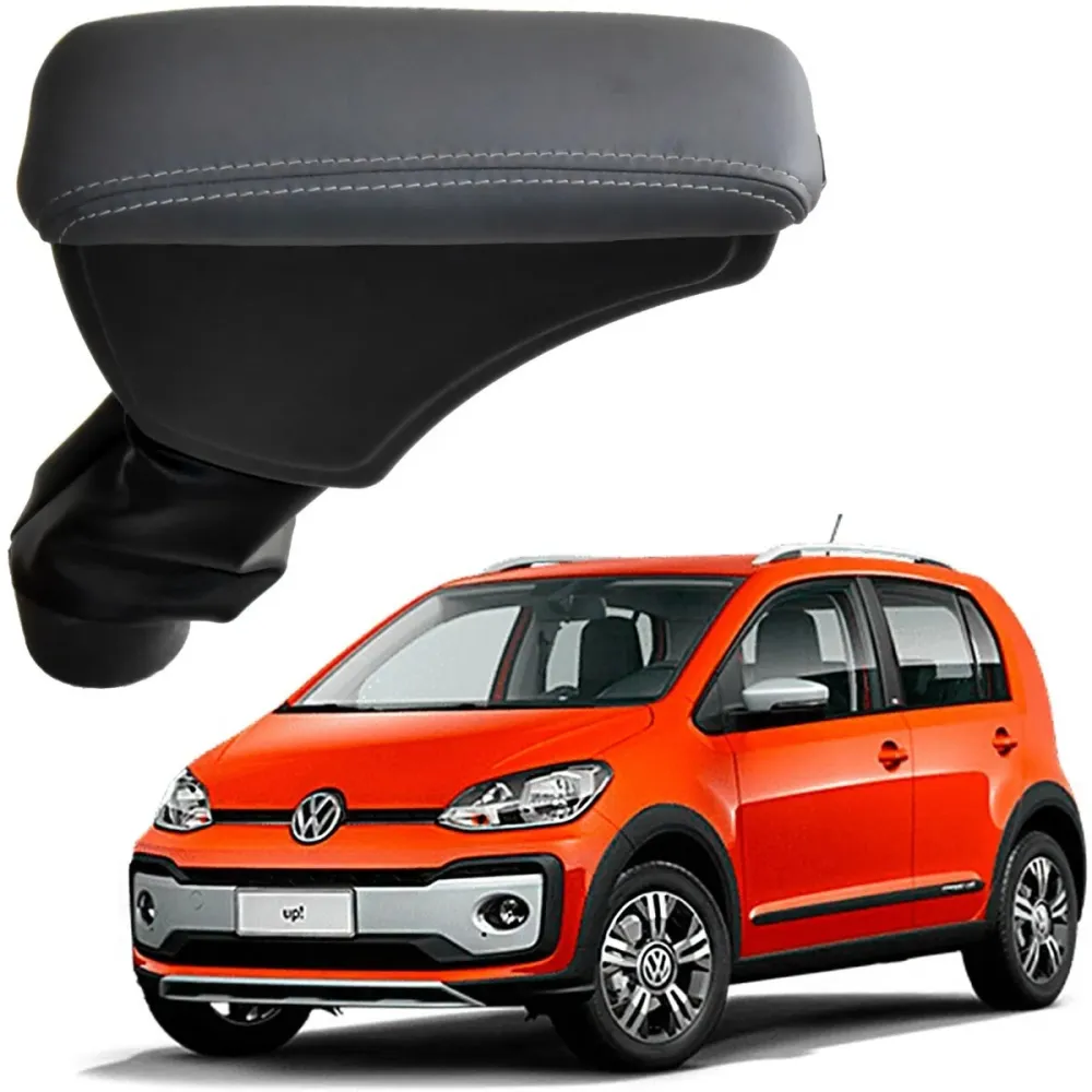 Apoio Descanso Encosto de Braço VOLKSWAGEN UP - Cinza - 2014 a 2021