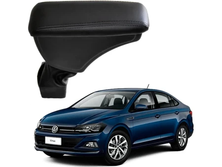 Apoio Descanso Encosto de Braço VOLKSWAGEN VIRTUS - Preto  - 2018 a 2025